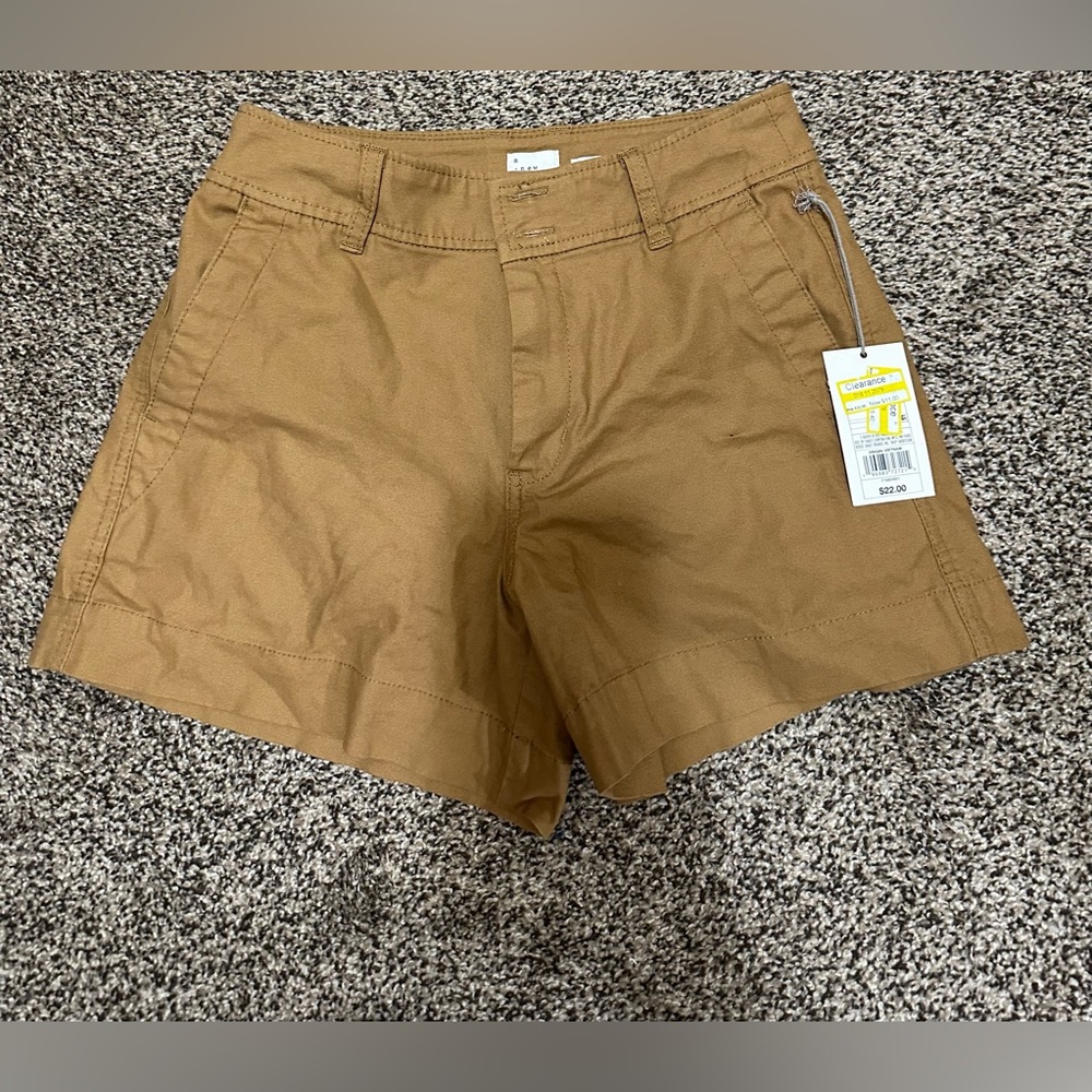 Brand New a New Day Light Brown Stretch Shorts